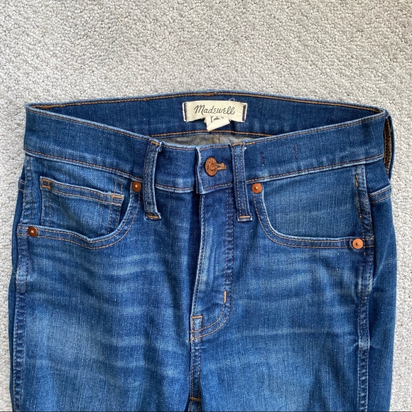 Madewell 9” High Rise Skinny Jeans - Raw Hem - Picture 8 of 9